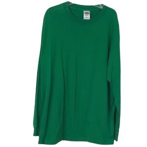 AlStyle Mens green long sleeved t-shirt Size L